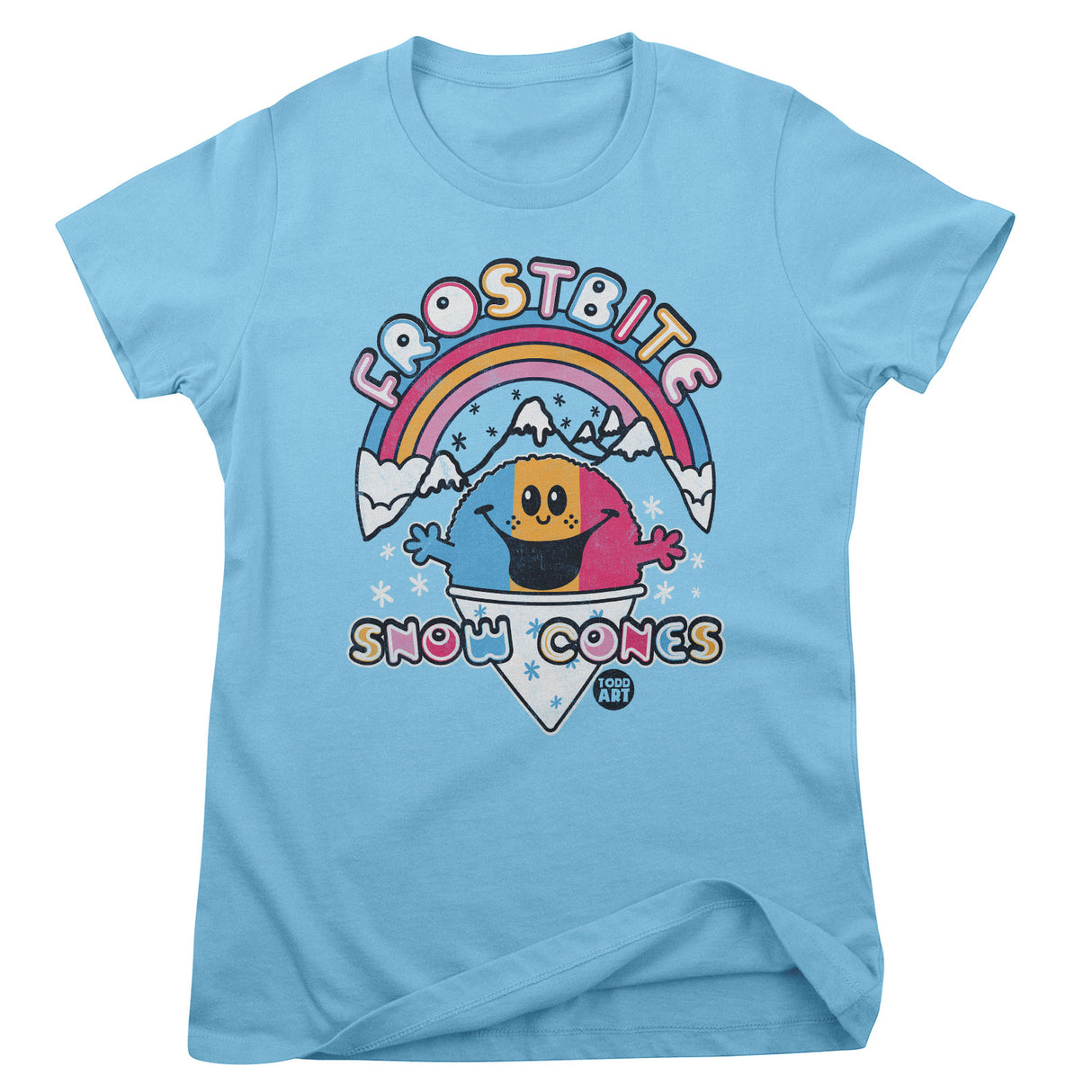 Frostbite Snow Cones - ToddArt Girly Tee