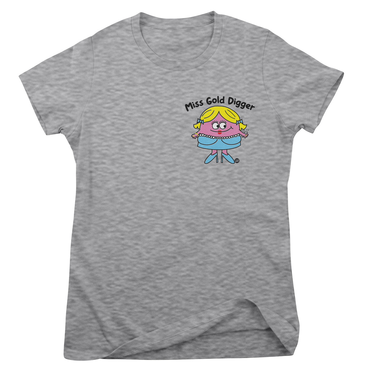 Miss Gold Digger - ToddArt Girly Tee