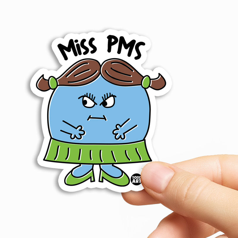 Miss PMS Sticker