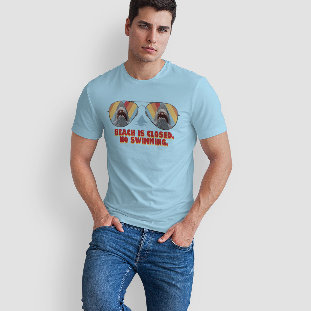 Jaws Shades - Now Swimming T-Shirt