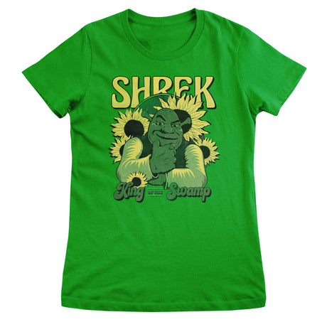 Shrek - King Of The Swamp Girly Tee