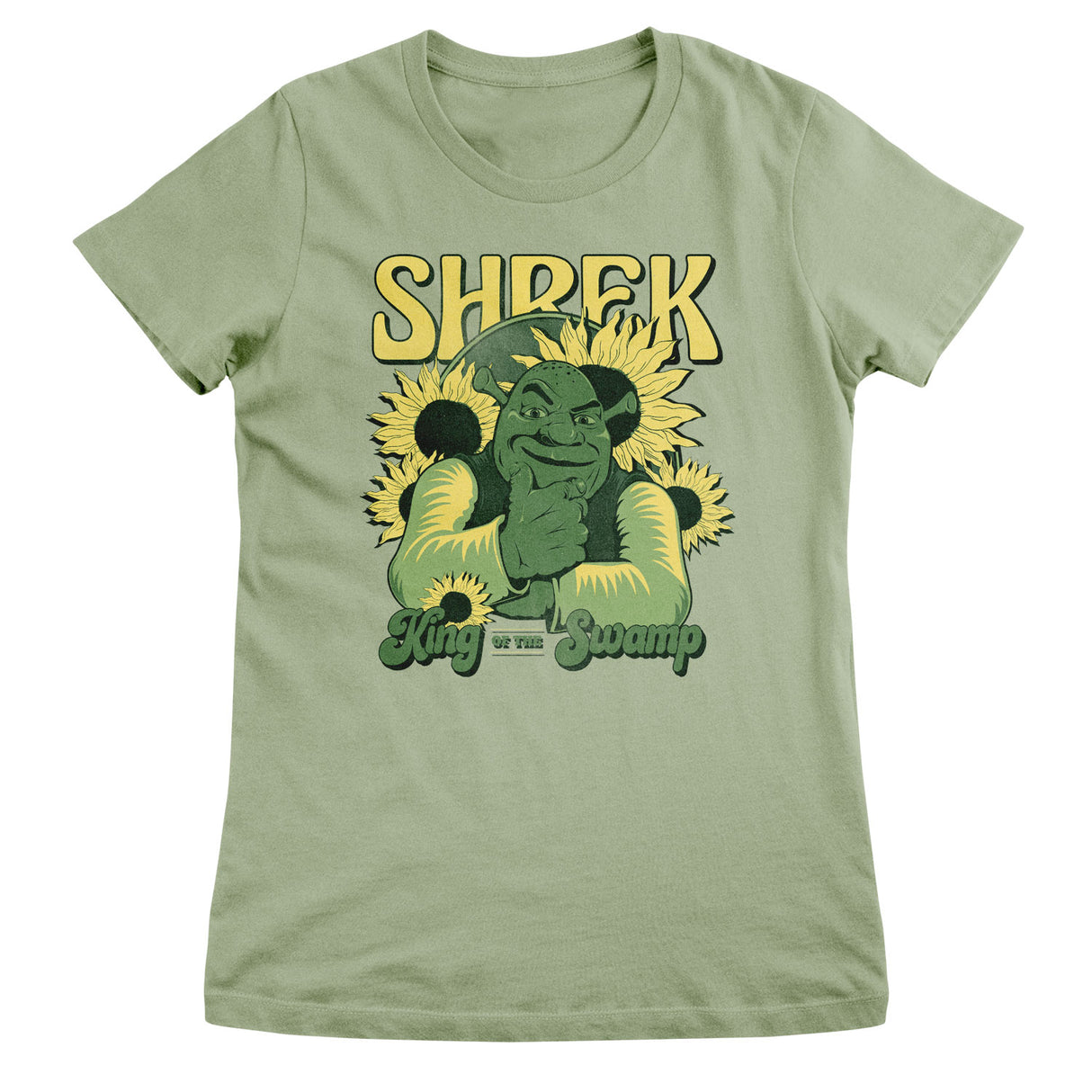Shrek - King Of The Swamp Girly Tee