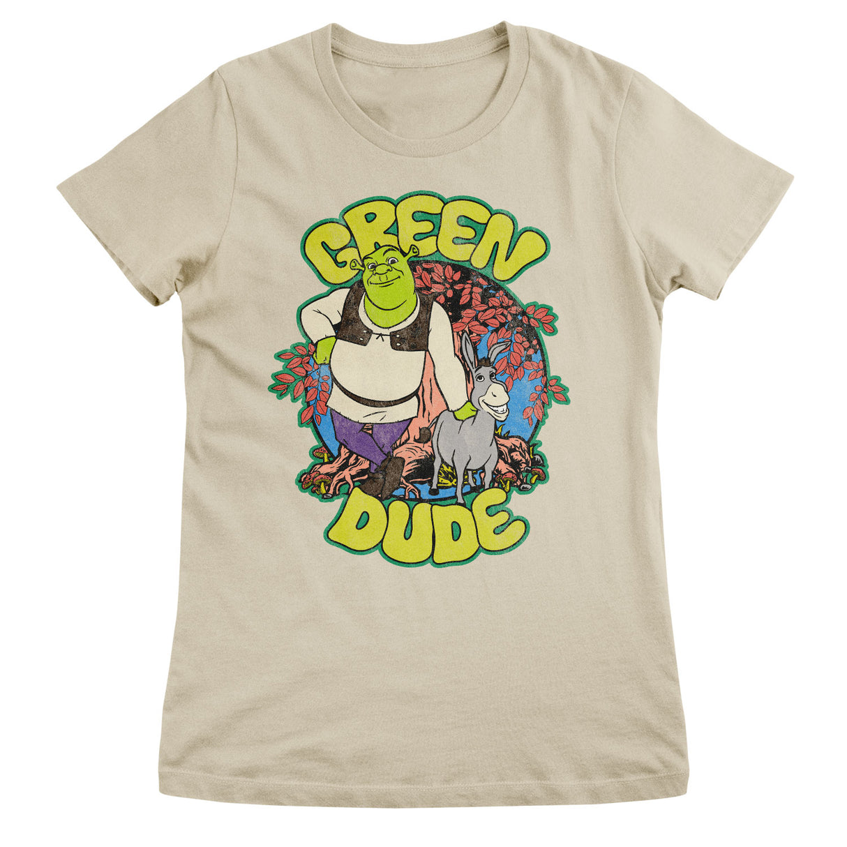 Shrek The Green Dude Girly Tee