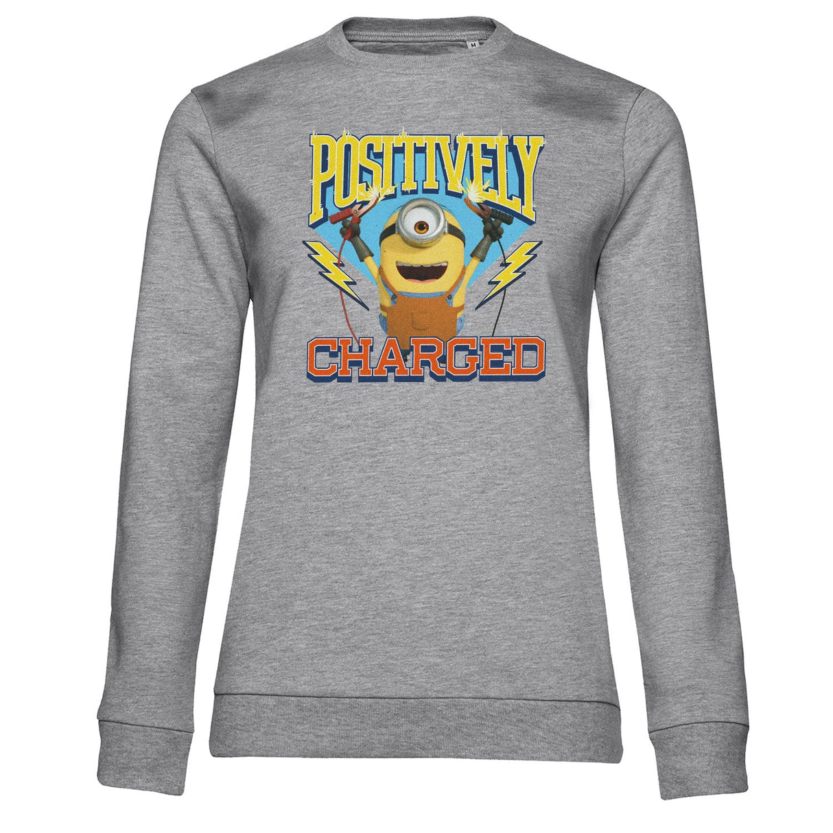 Minions - Positively Charged Girly Sweatshirt