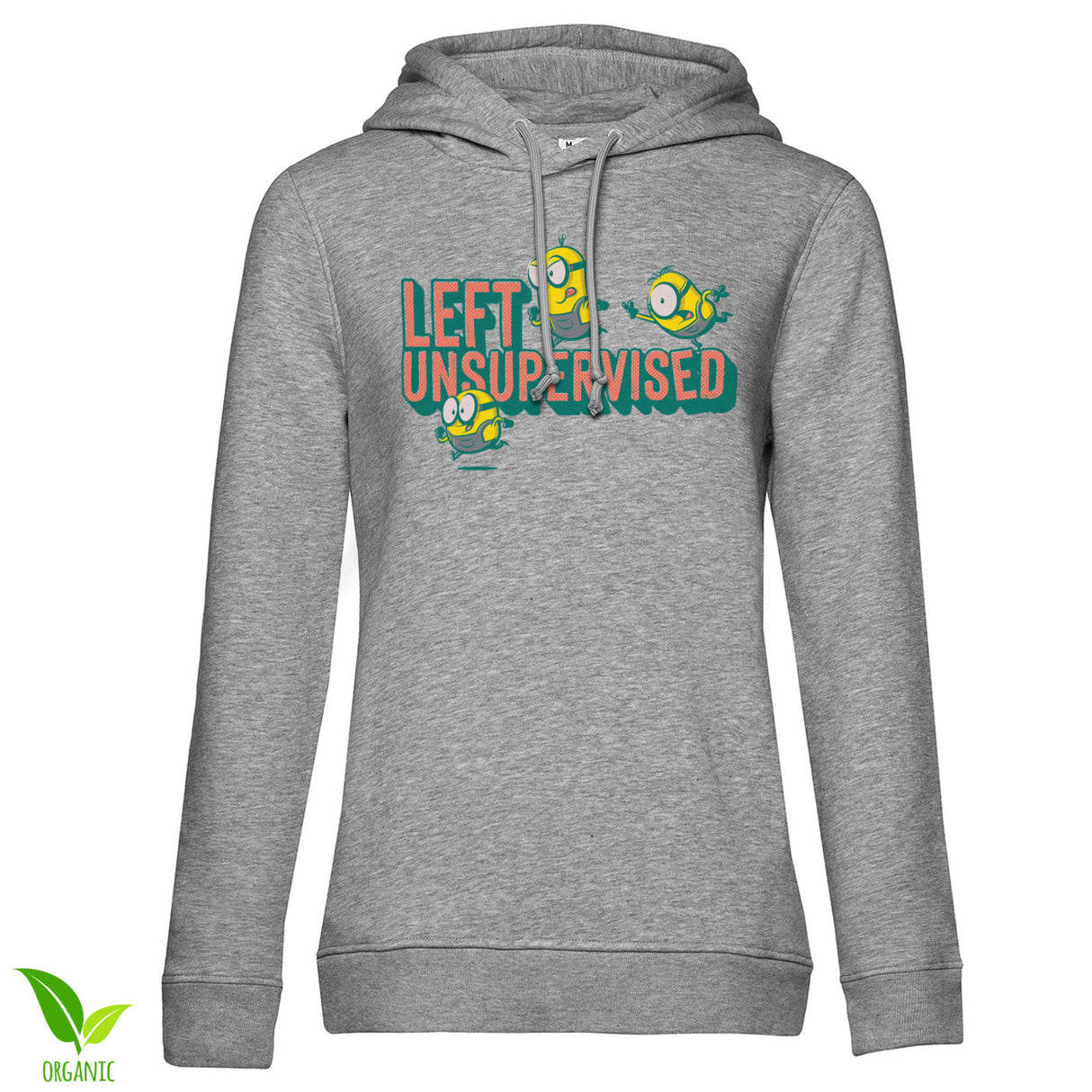Minions Left Unsupervised Girly Hoodie