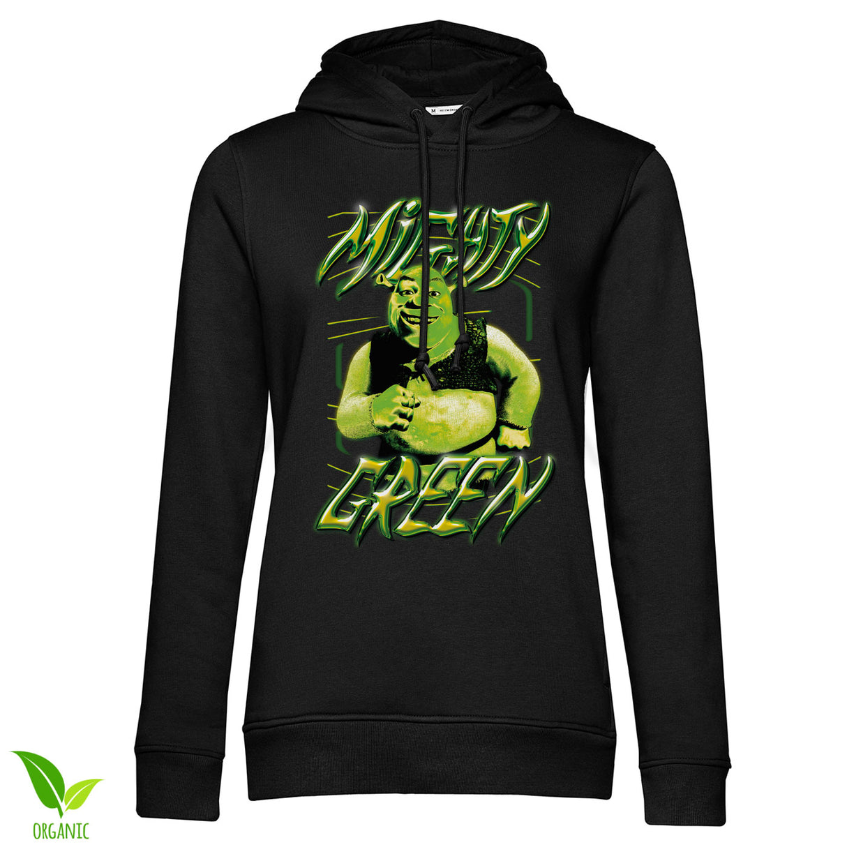 Mighty Green Graffiti Girly Hoodie