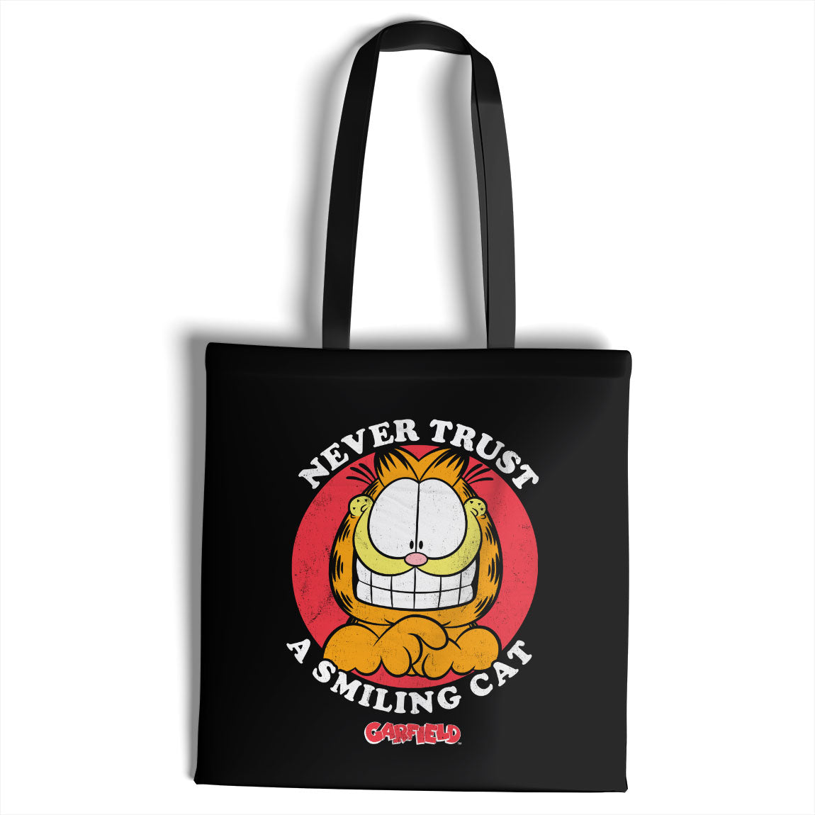 Garfield - Never Trust A Smiling Cat Tote Bag