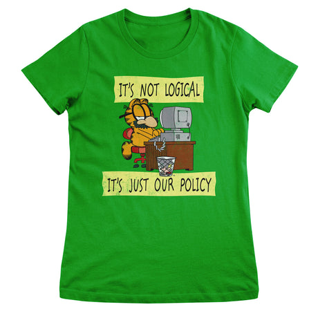 It's Not Logical - It's Just Our Policy Girly Tee