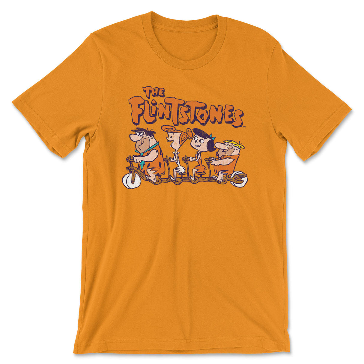 The Flintstones Biking T-Shirt