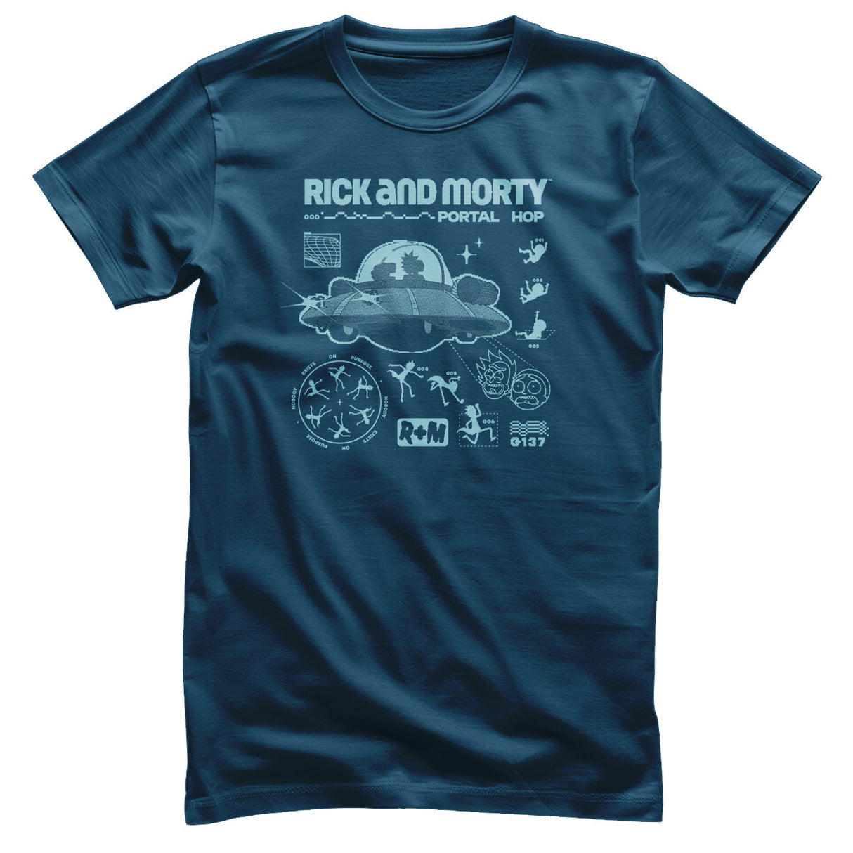Rick And Morty - Portal Hop T-Shirt