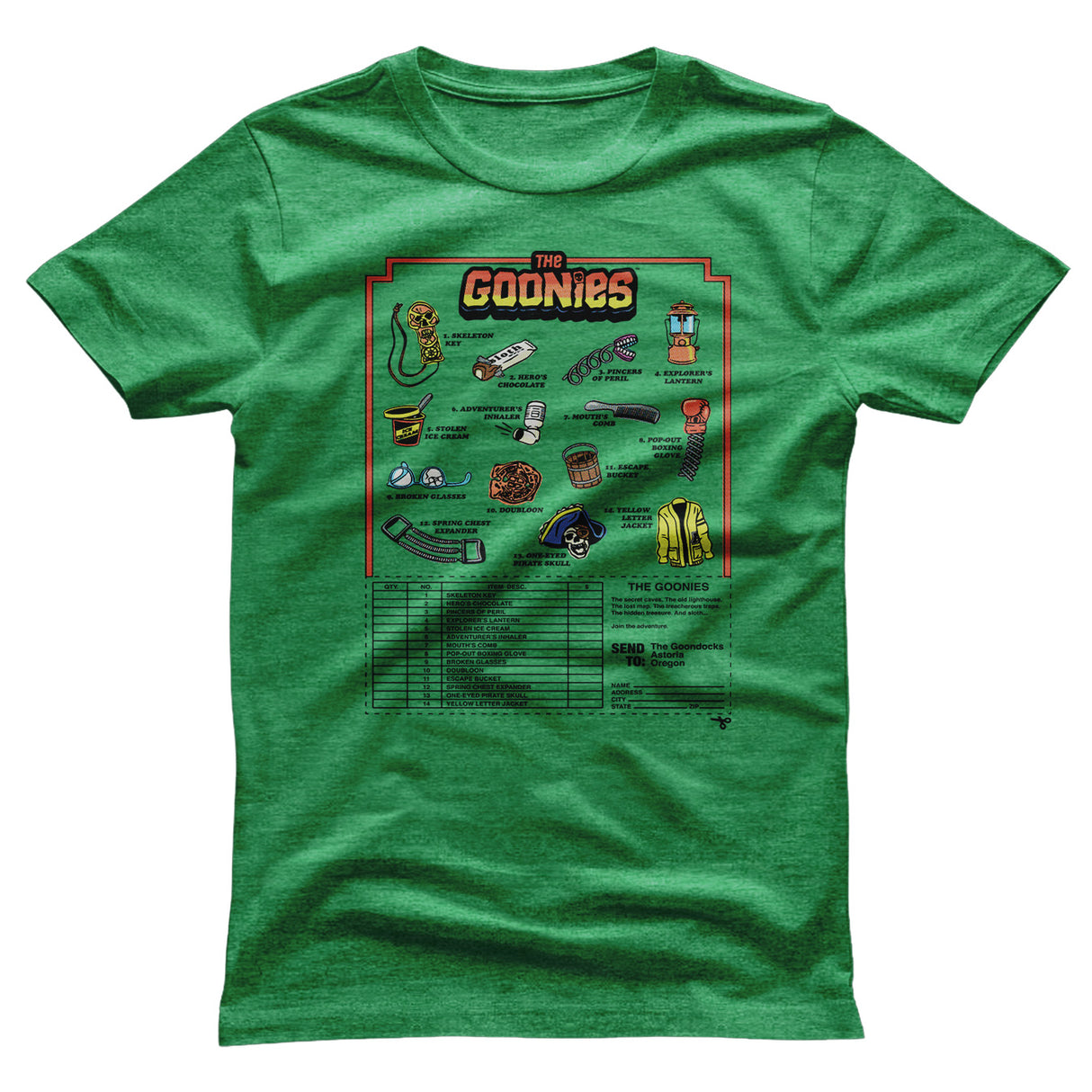 The Goonies Accessories Mail Order T-Shirt