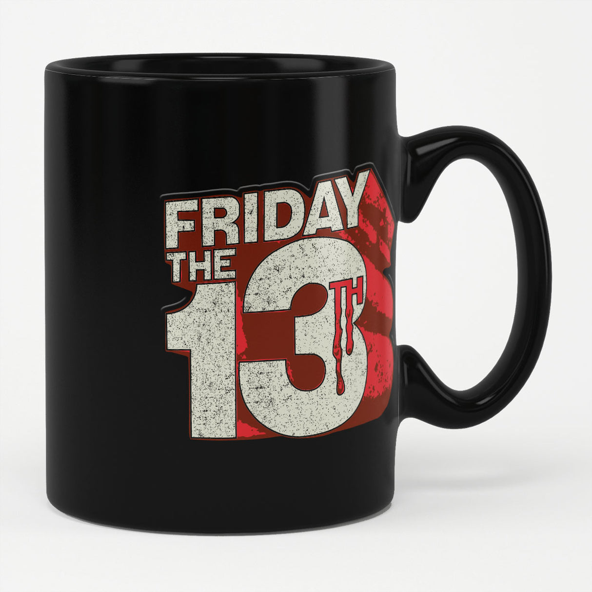 Friday The 13th Block Logo Mug