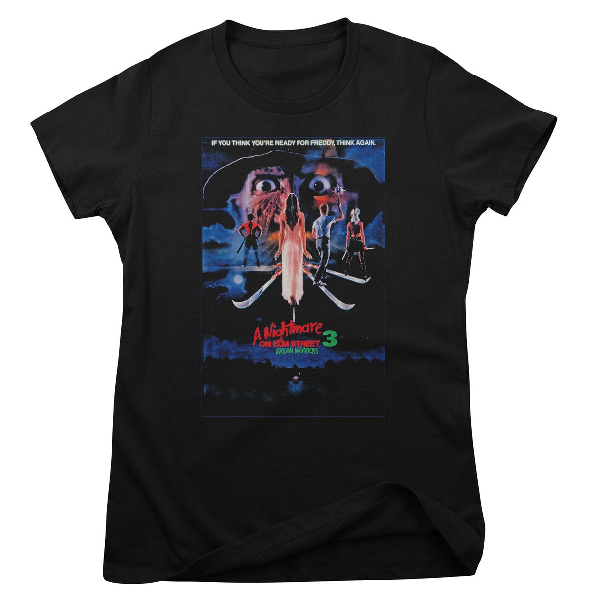 Dream Warriors Poster Girly Tee