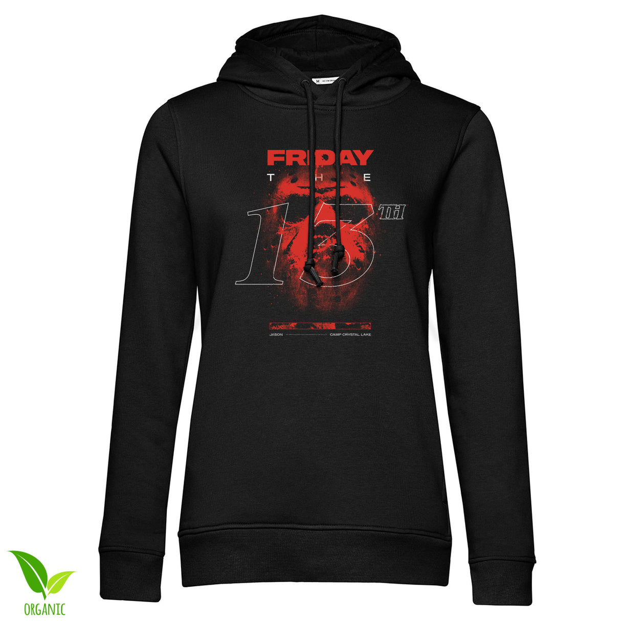 Friday The 13th Blood Splatter Girly Hoodie
