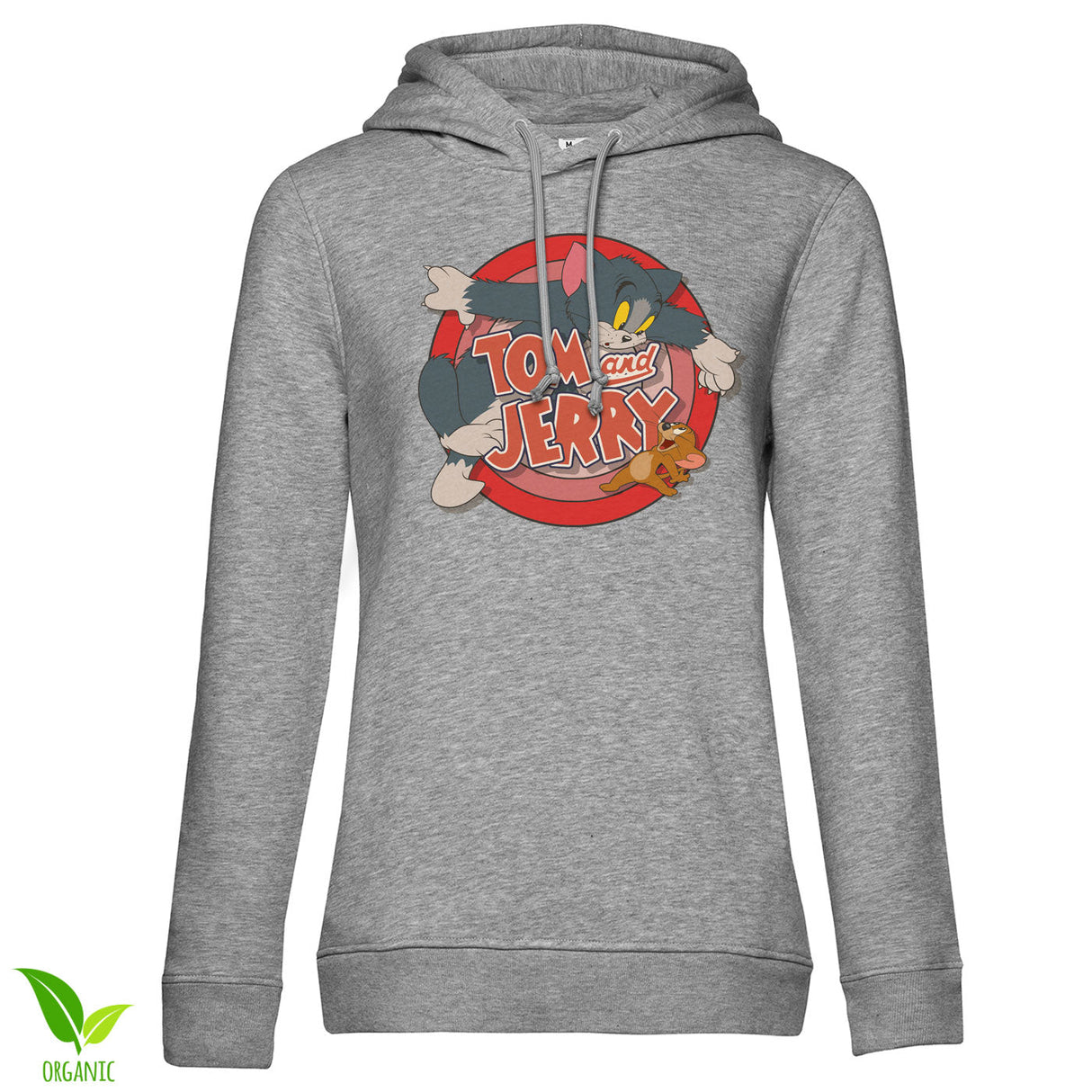 Tom & Jerry - Retro Logo Girly Hoodie