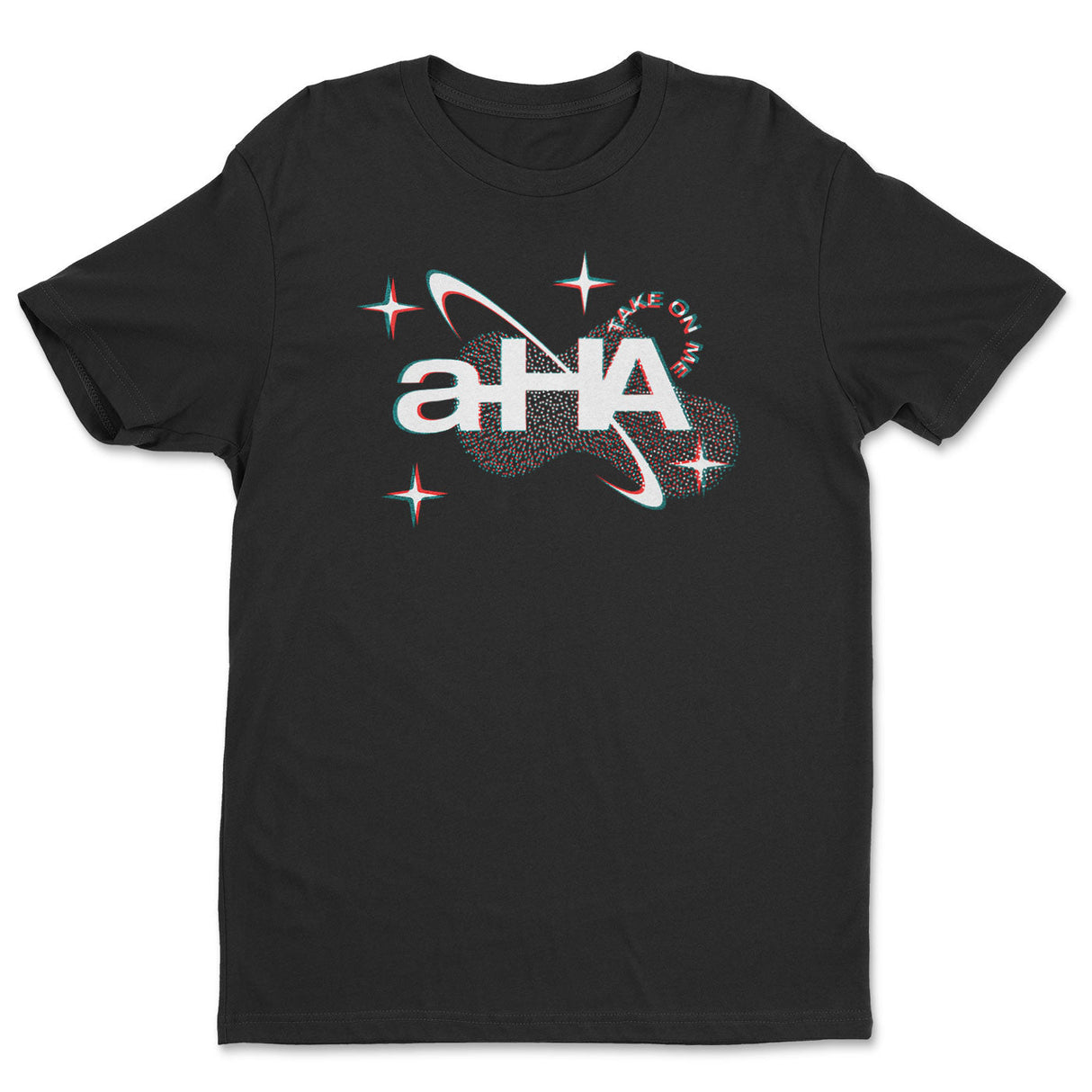 A-Ha Glitch Logo T-Shirt