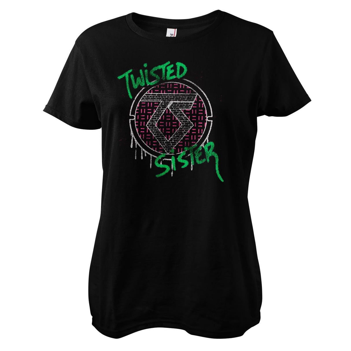 Twisted Sister Bone Splash Girly Tee