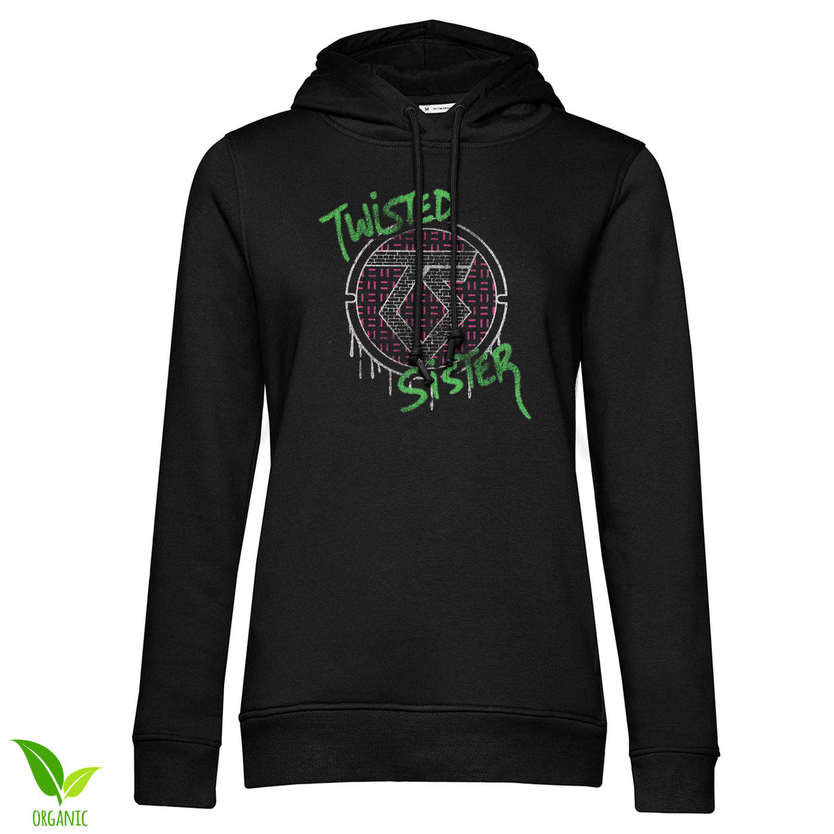 Twisted Sister Bone Splash Girly Hoodie