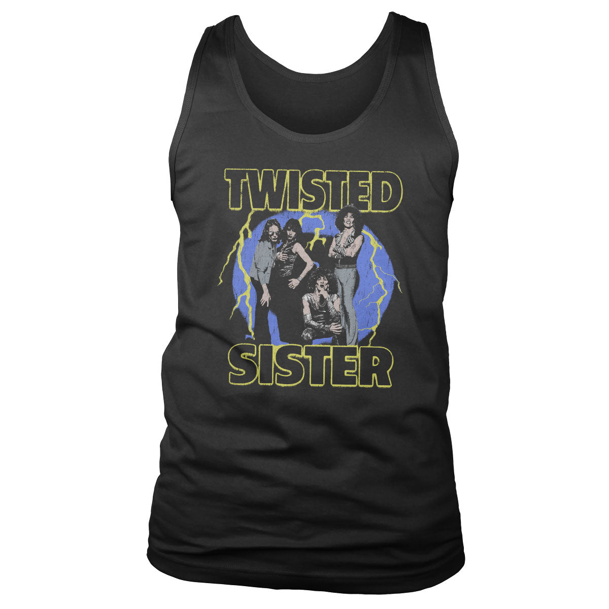 Twisted Sister Vintage Lightning Tank Top