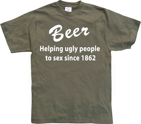 Beer, helping people.... T-Shirt