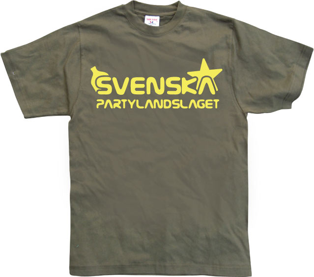 Svenska Partylandslaget! T-Shirt