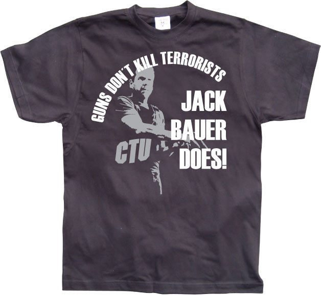 Jack Bauer Kills Terrorists T-Shirt