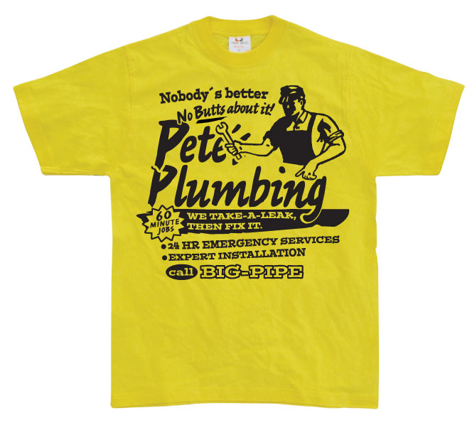 Petes Plumbing T-Shirt