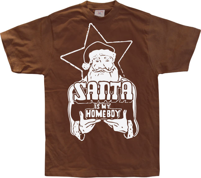 Santa Is My Homeboy T-Shirt