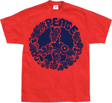 Psychedelic Peace Sign T-Shirt