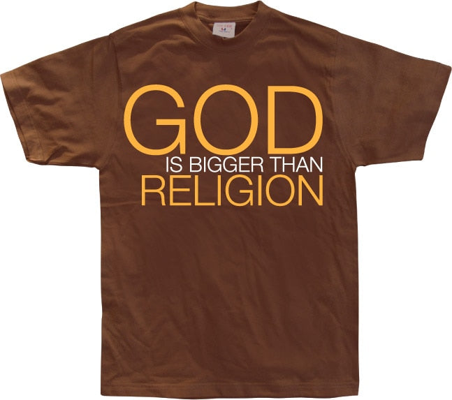 God Is Bigger Than Religion T-Shirt