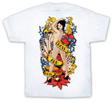 Love And Hate Pin-Up T-Shirt