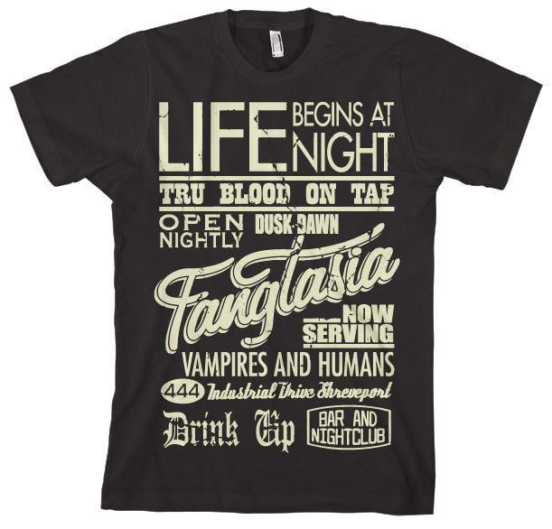 Fangtasia Slogans T-Shirt