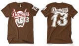 Demons 13 Varsity T-Shirt