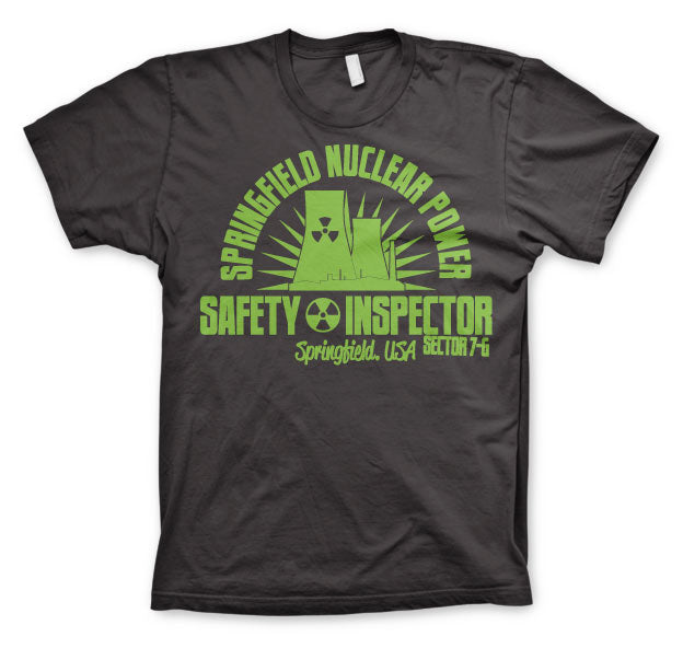 Springfield Nuclear Safety Inspector T-Shirt