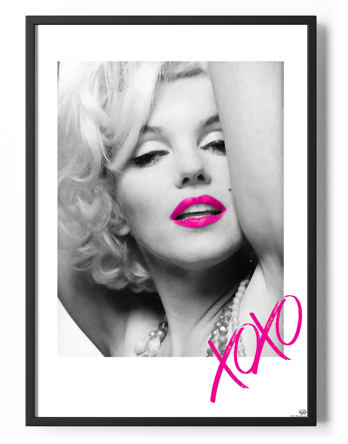 Monroe XOXO Poster