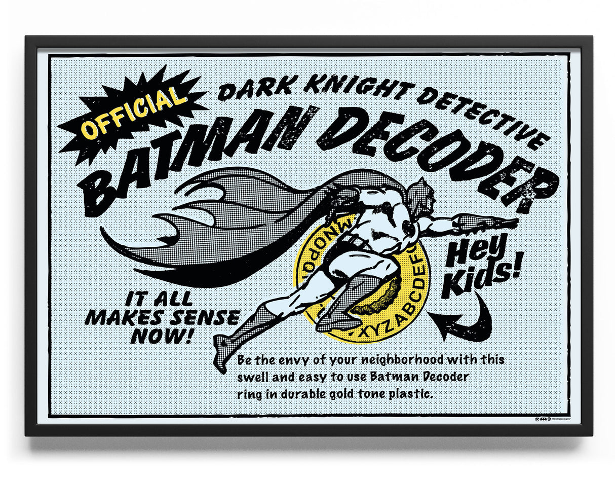 Batman Decoder Poster