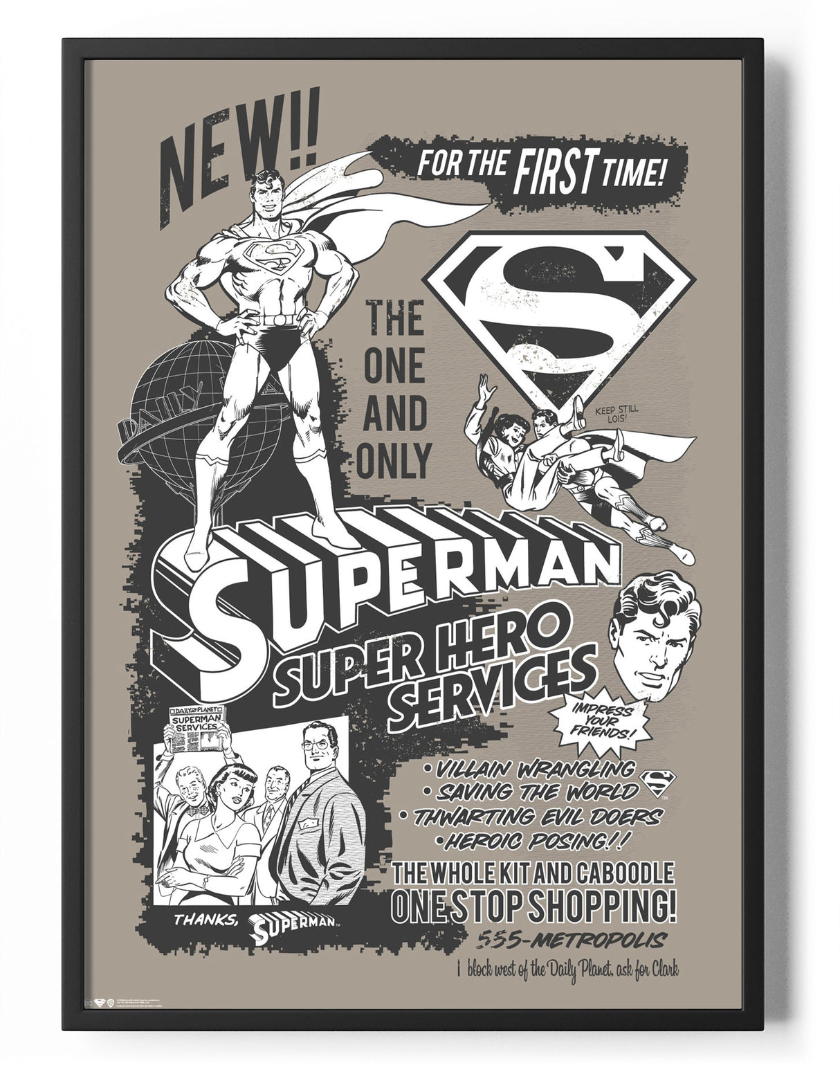 Super Hero Services Poster