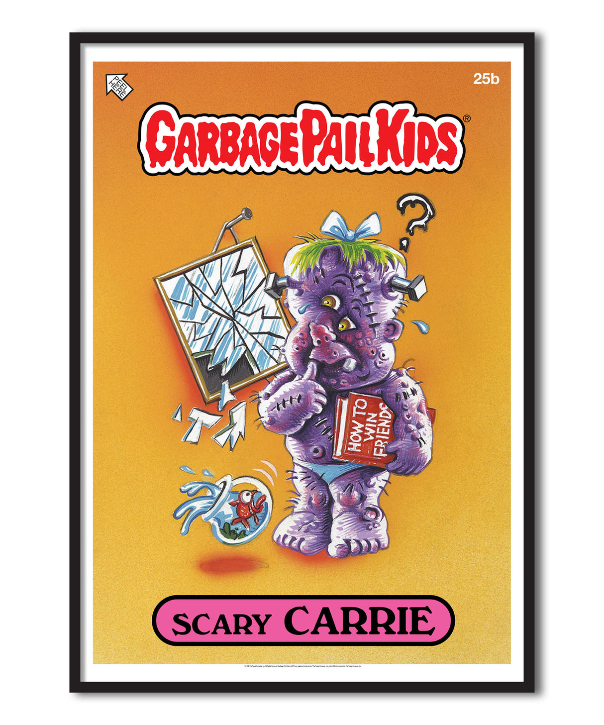 Garbage Pail Kids - Scary Carrie Poster