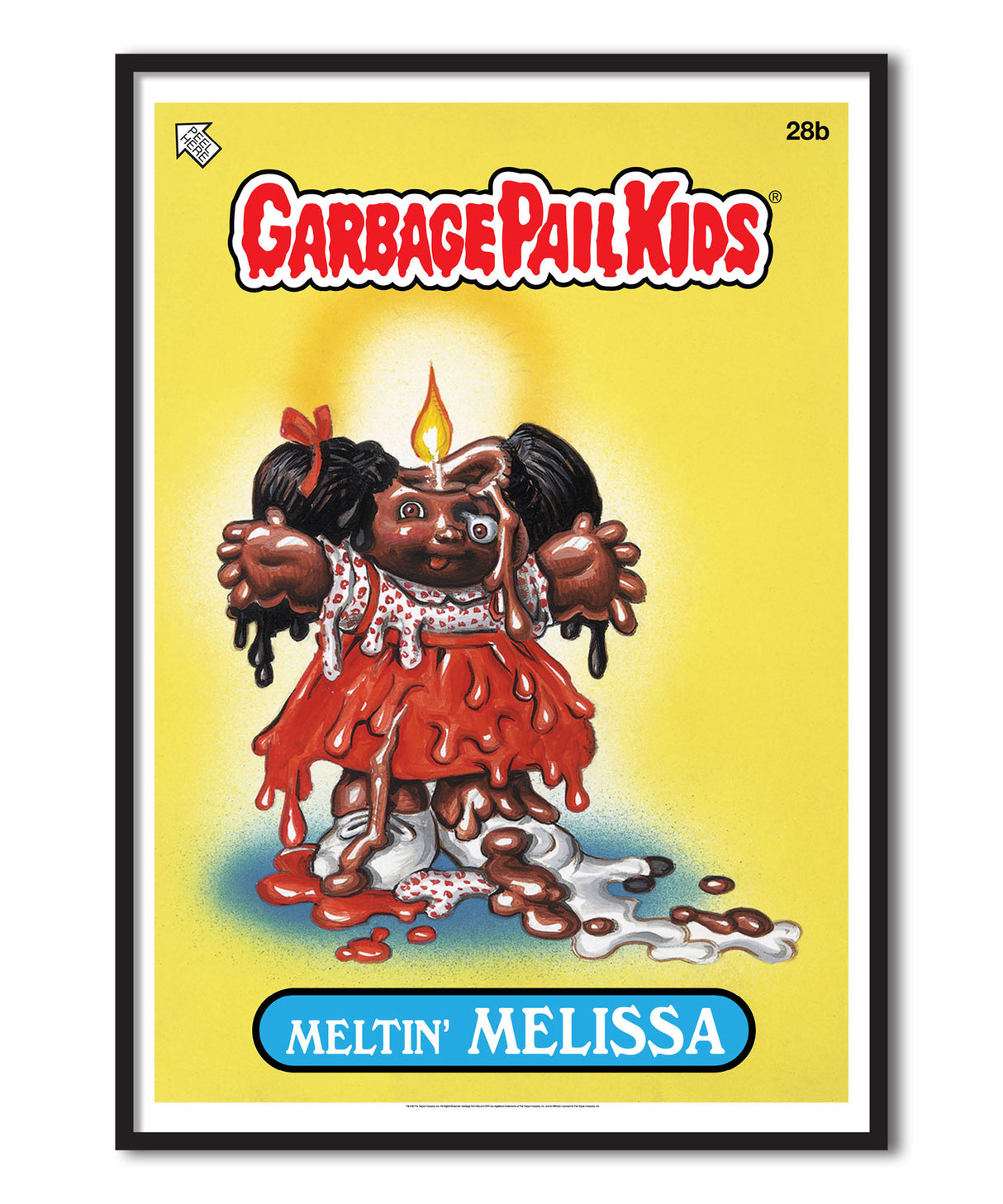 Garbage Pail Kids - Meltin' Melissa Poster