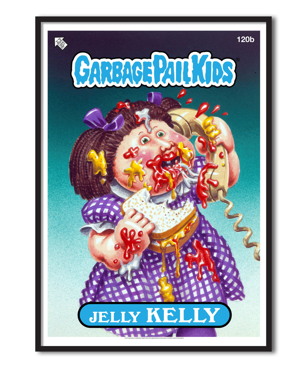 Garbage Pail Kids - Jelly Kelly Poster