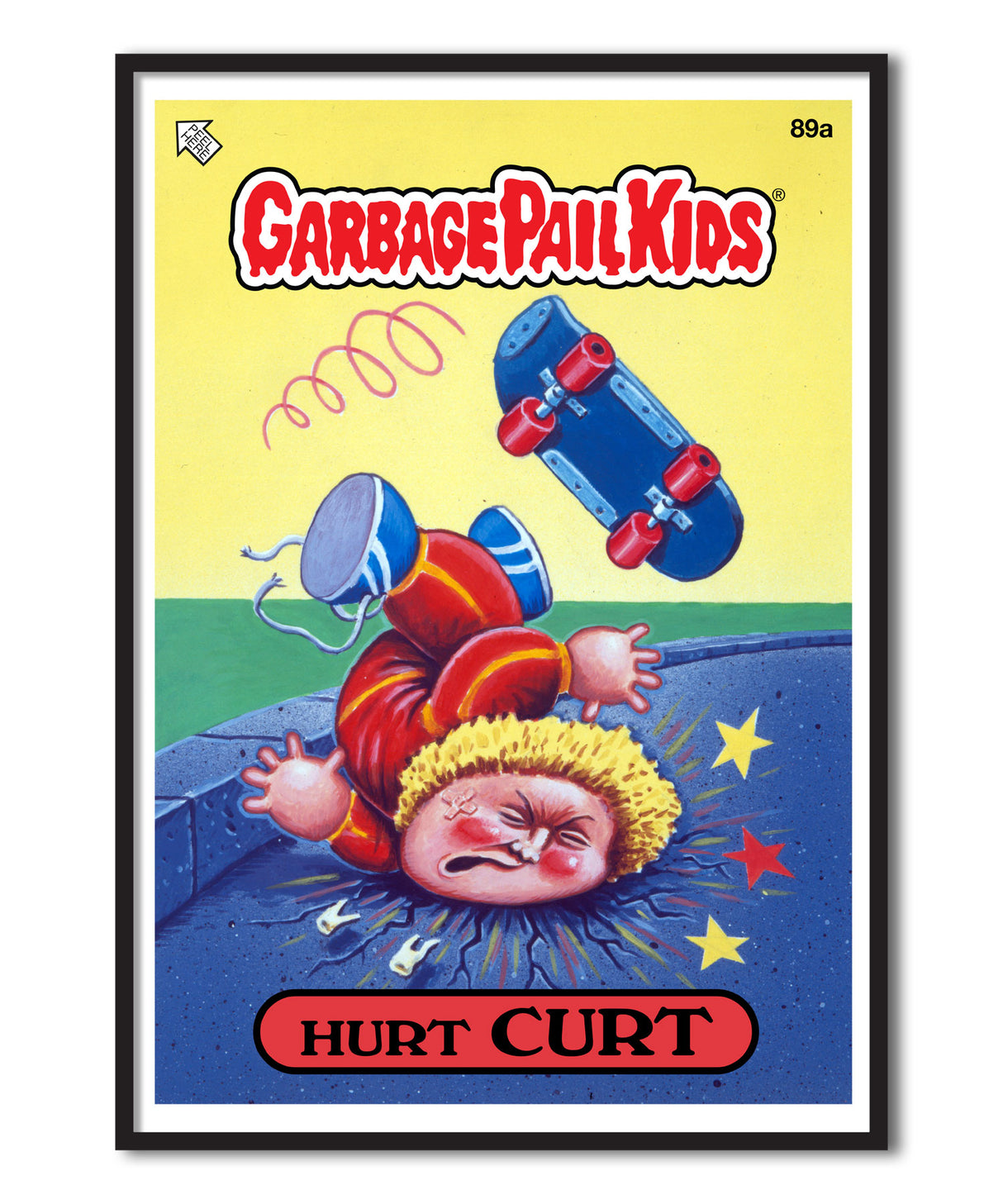 Garbage Pail Kids - Hurt Curt Poster