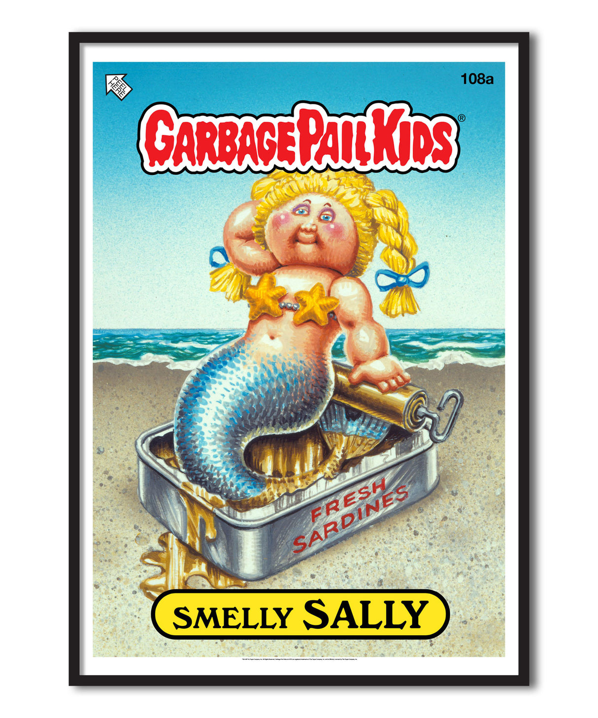 Garbage Pail Kids - Smelly Sally Poster