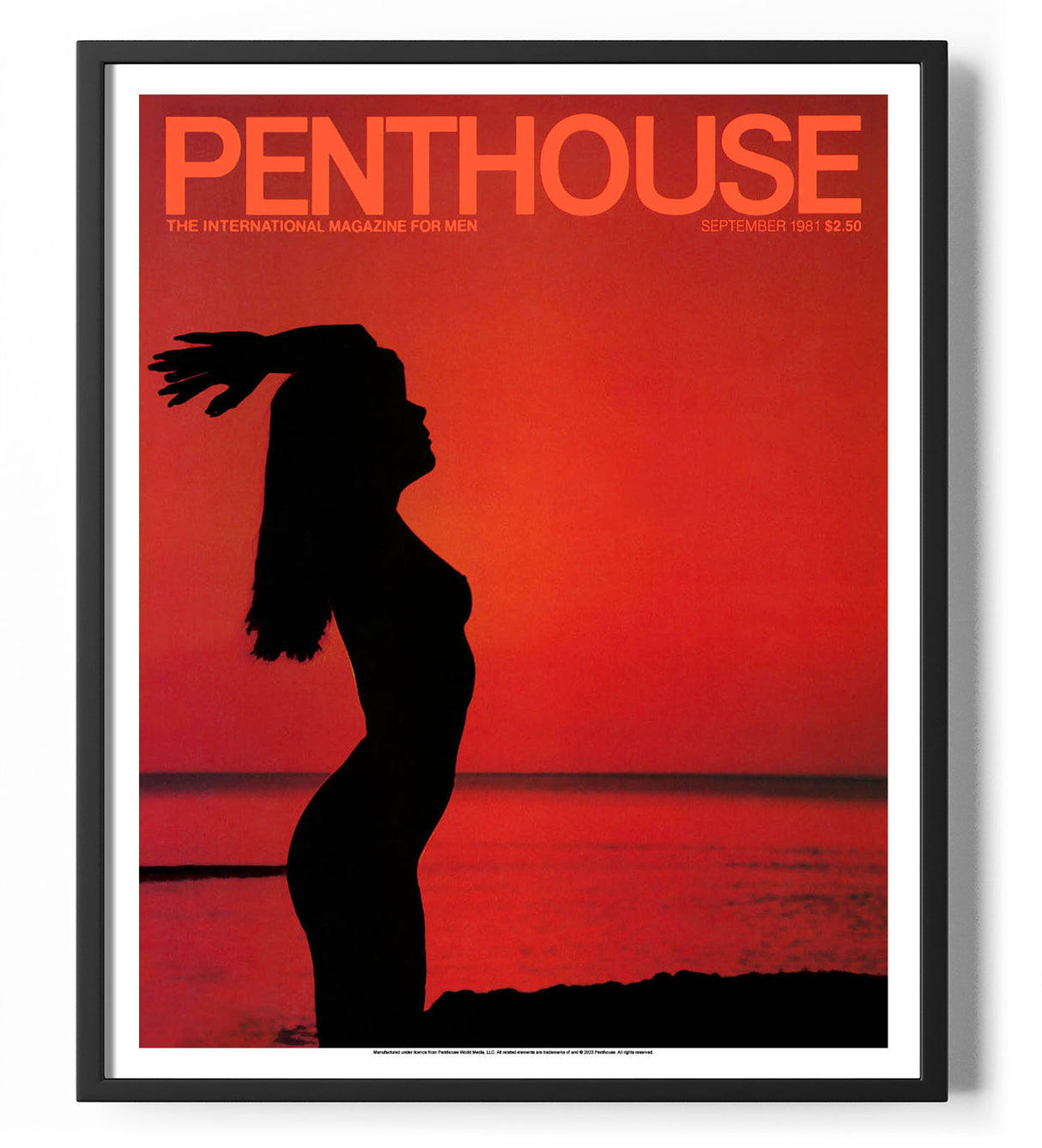 Penthouse Magazine September 1981 Cover Poster