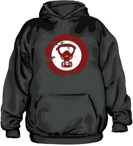 Gas Mask Icon Grunge Hoodie