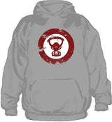 Gas Mask Icon Grunge Hoodie