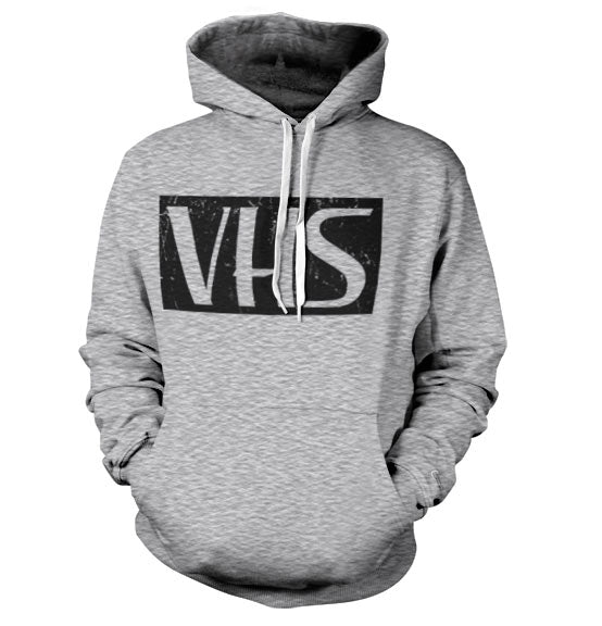 Distressed VHS Hoodie