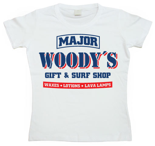 Woody´s Army & Surf Shop Girly T-shirt