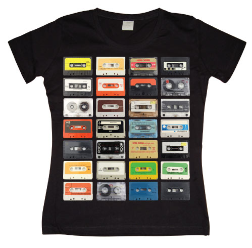 Mixed Tapes Girly T-shirt