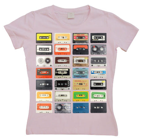 Mixed Tapes Girly T-shirt