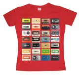 Mixed Tapes Girly T-shirt